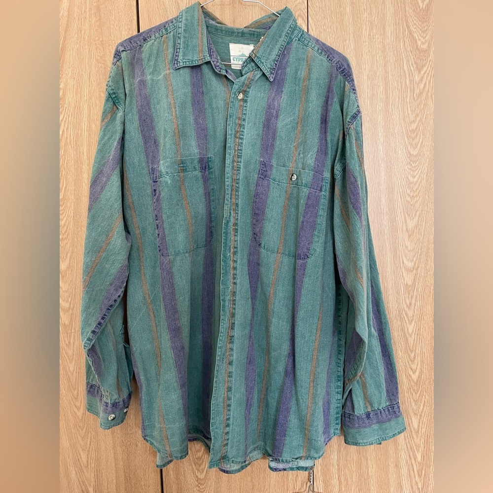 Cypress vintage striped shirt